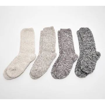 Barefoot Dreams CozyChic Set of 4 Sock Gift Set