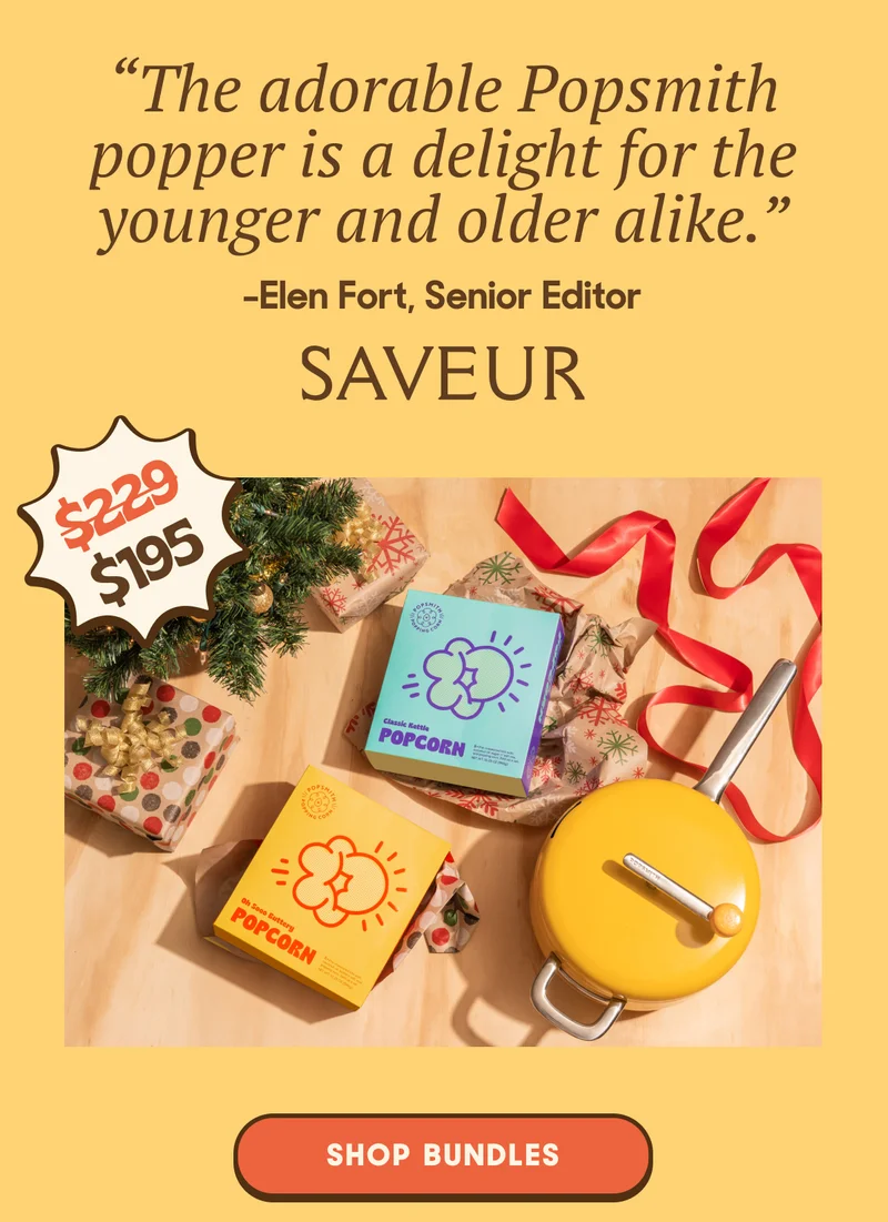 The adorable Popsmith popper is a delight for the younger and older alike.