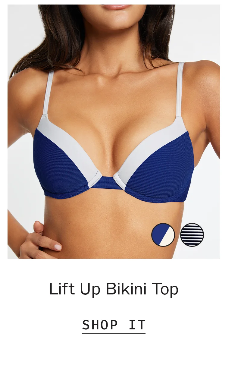 Lift Up Bikini Top