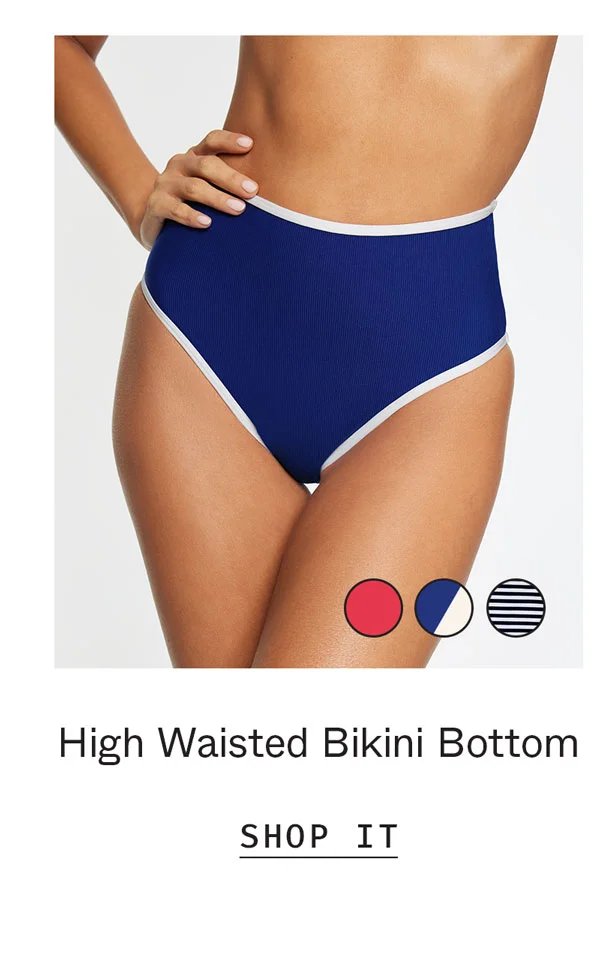 High Waisted Bikini Bottom