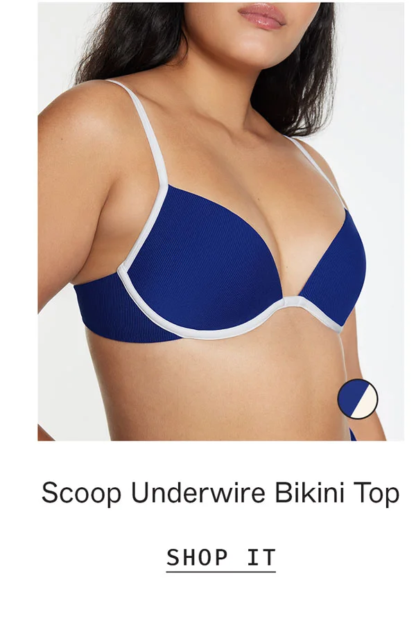 Scoop Underwire Bikini Top