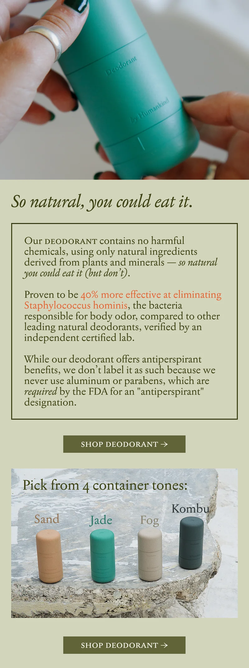 Deodorant