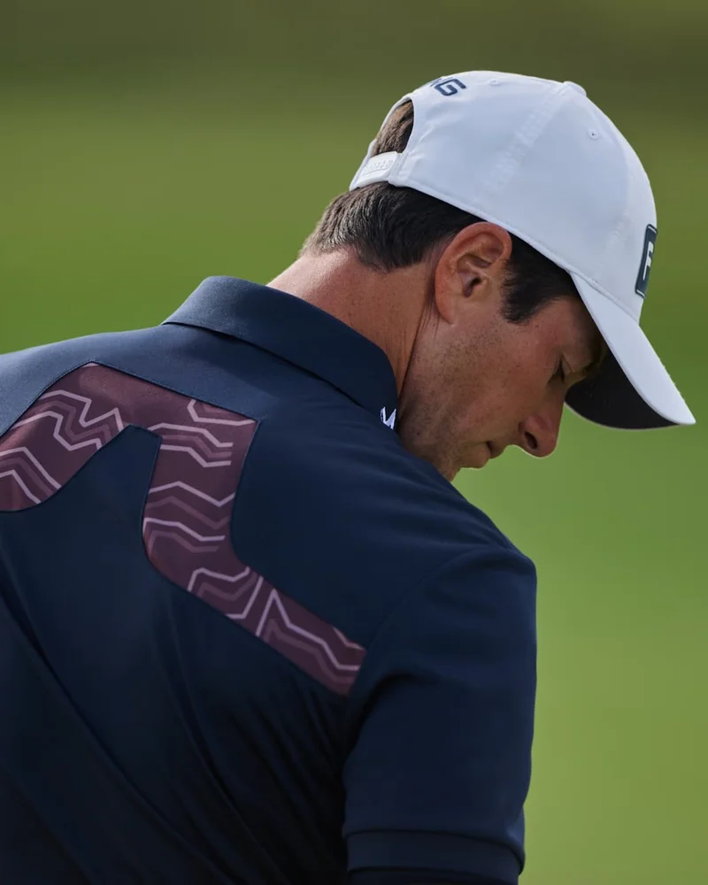 Viktor Hovland in KV Print Polo