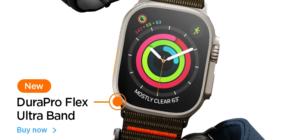 Shop Apple Watch DuraPro Flex Ultra Band.