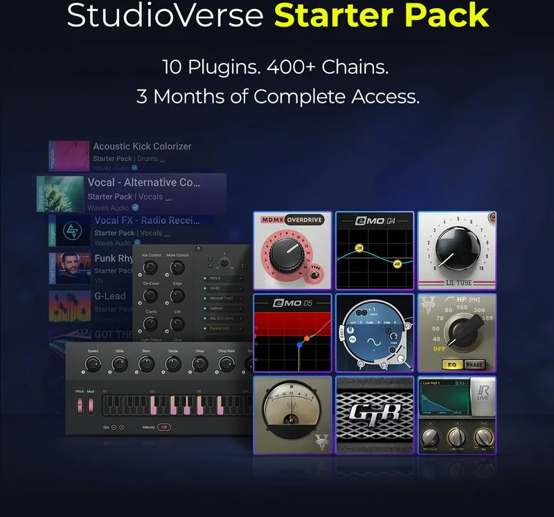 3 Months Free: 10 Plugins and 400+ Chains Created by Top-Notch Engineers