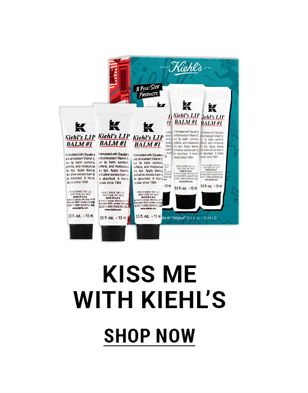Kiss Me With Kiehl's