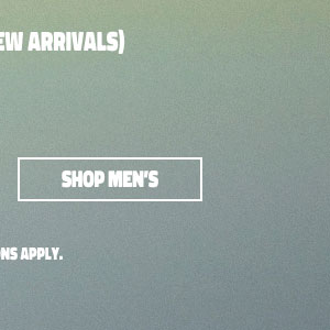Up to 50% off, Even New Arrivals Shop Men's