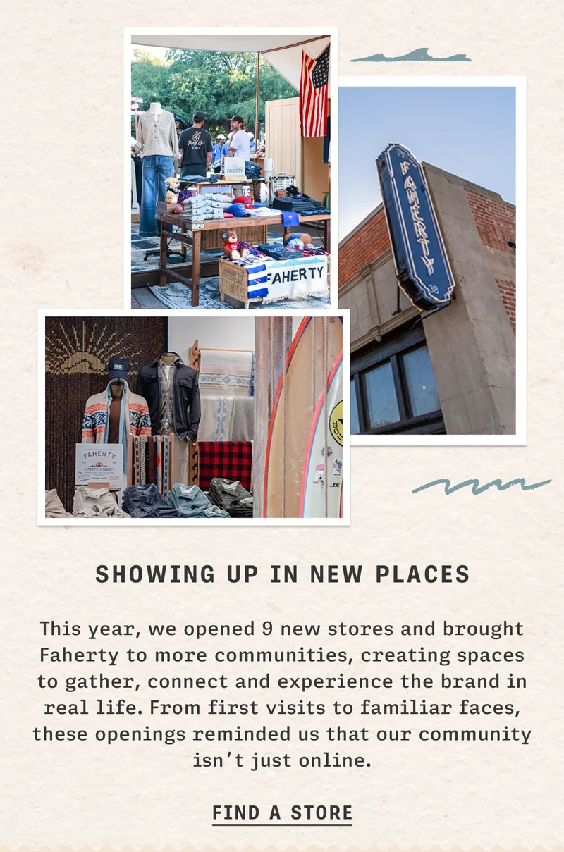 Showing Up In New Places | Find A Store