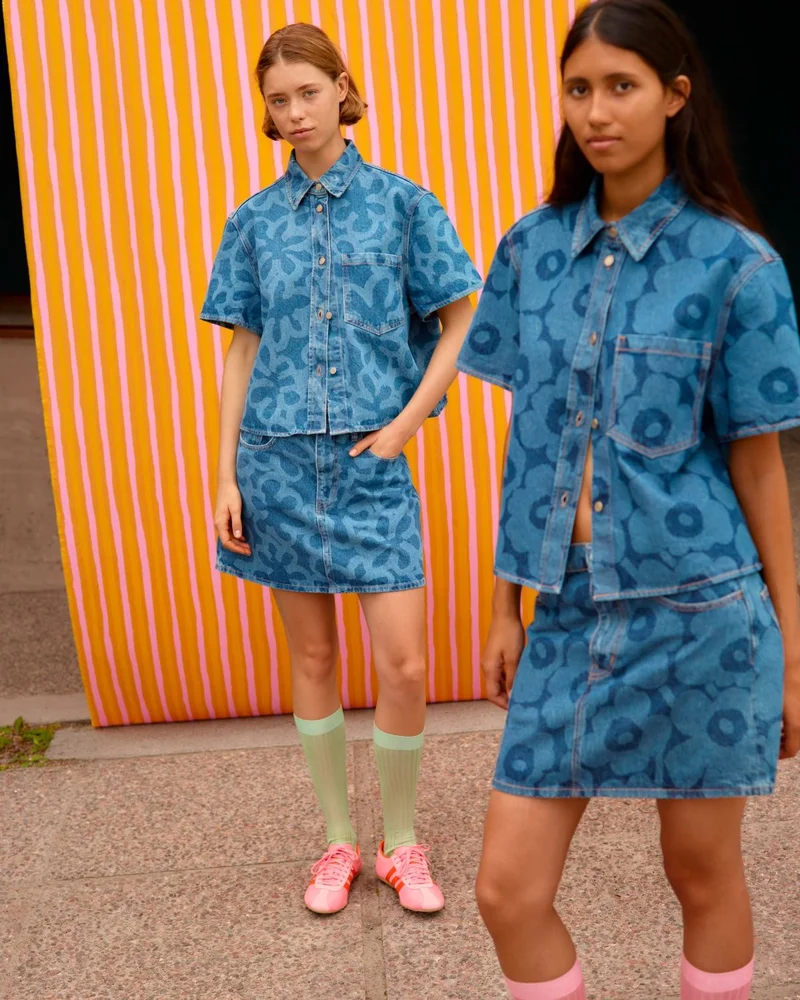 Floral denim season