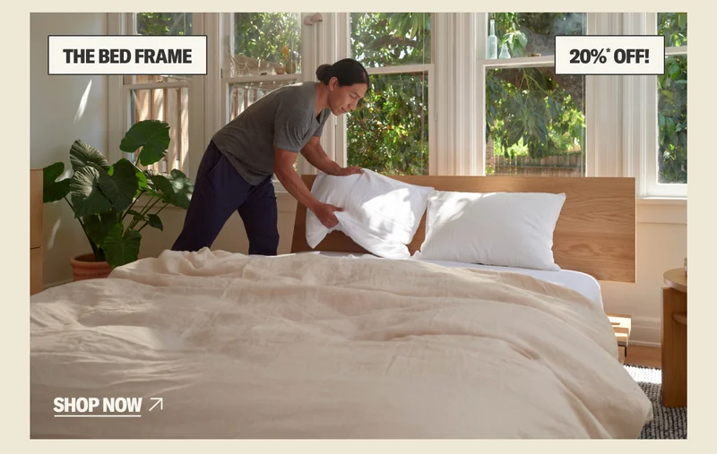 Save 20%* on The Bed Frame