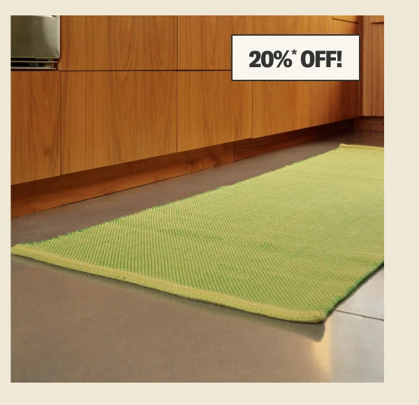 Save 20%* on Rugs