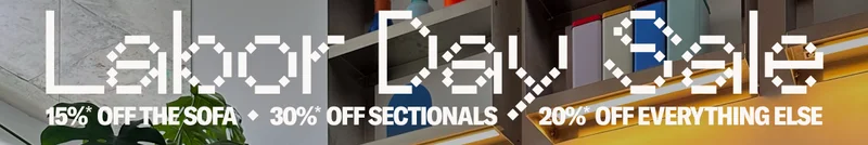The Labor Day Sale. Save 30%* on sectionals & save up to 20%* sitewide