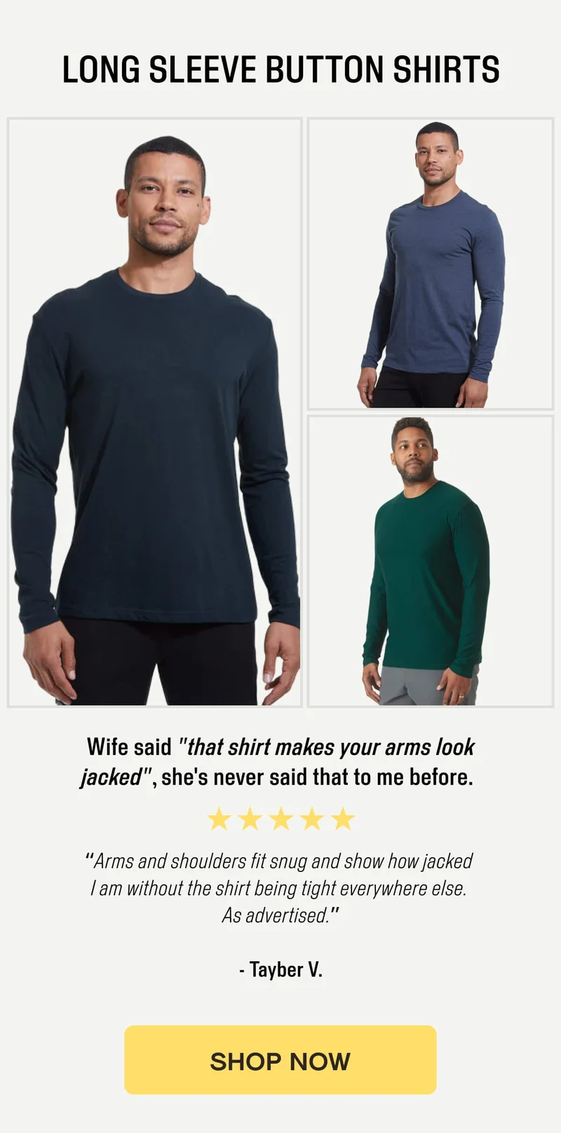 Long Sleeve Button Shirts