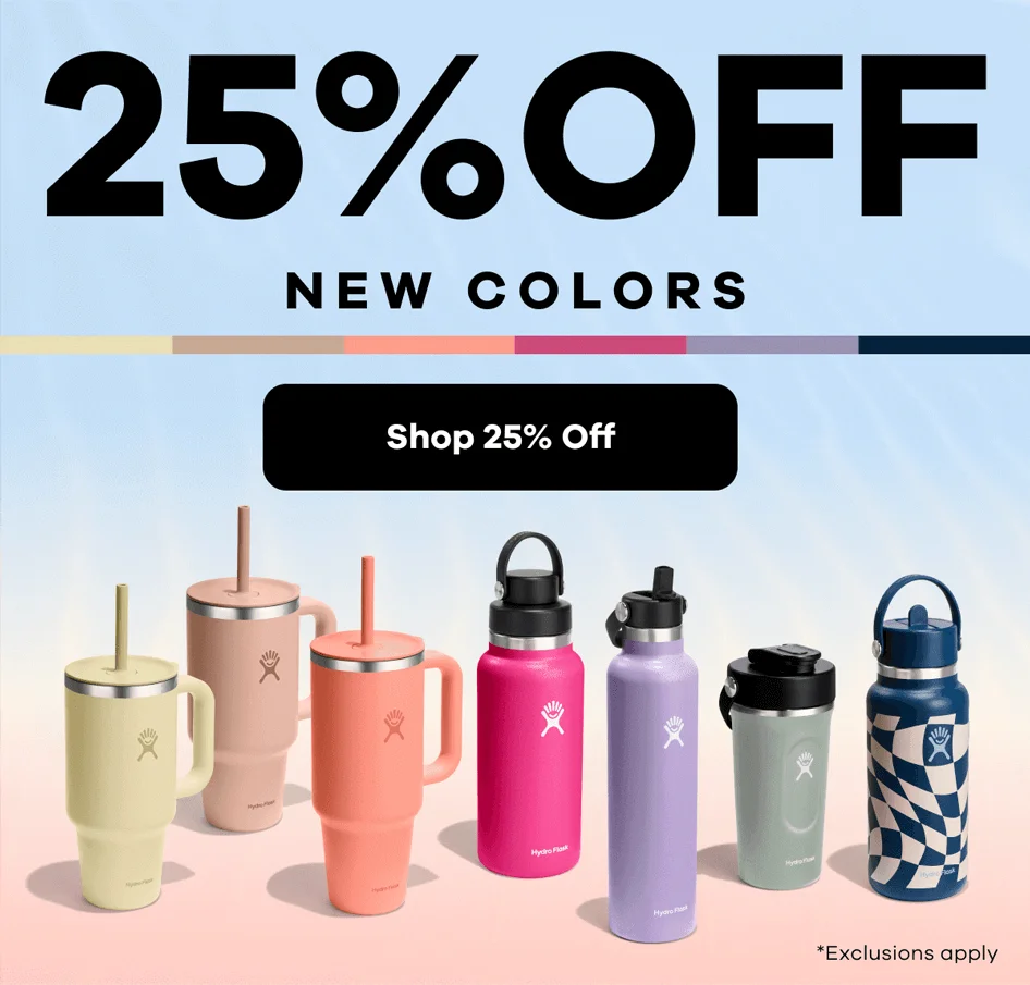 25% Off New Colors | Shop 25% Off