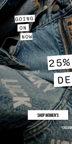 Going On Now 25% off Denim Shop Women's