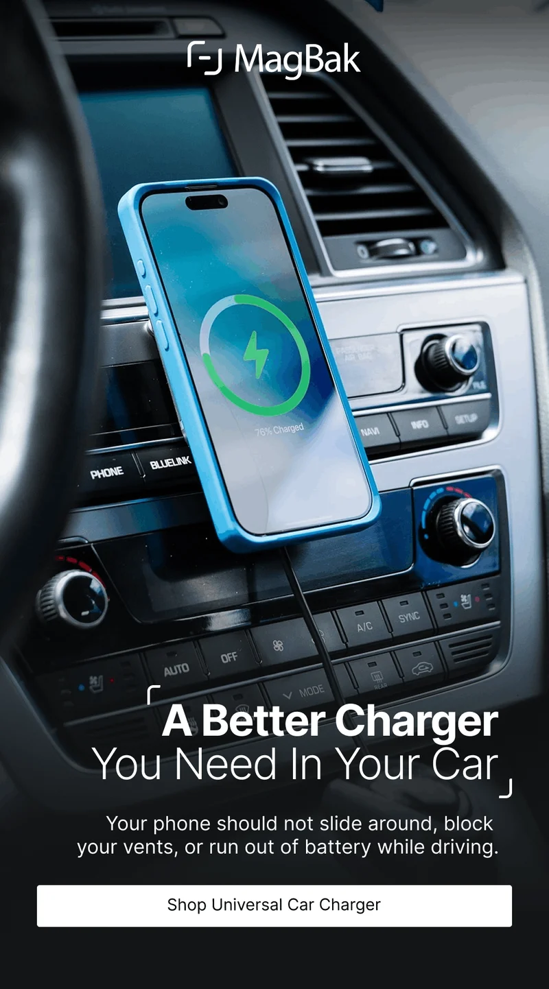 A Better Charger You Need In Your Car Your phone should not slide around, block  your vents, or run out of battery while driving.