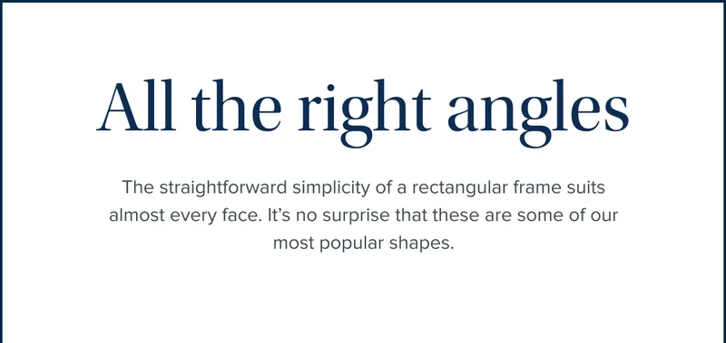 All the right angles All the right angles