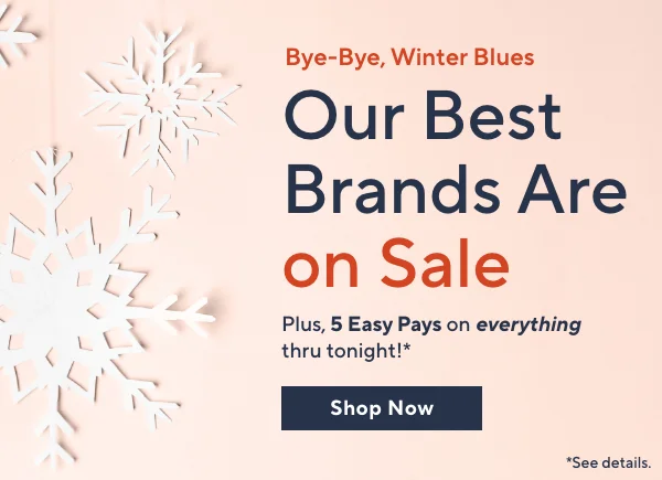 big winter sale & clearance - up to 50% off