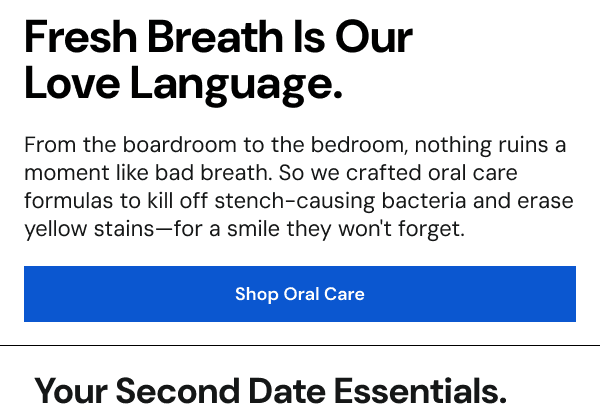 SHOP ORALCARE