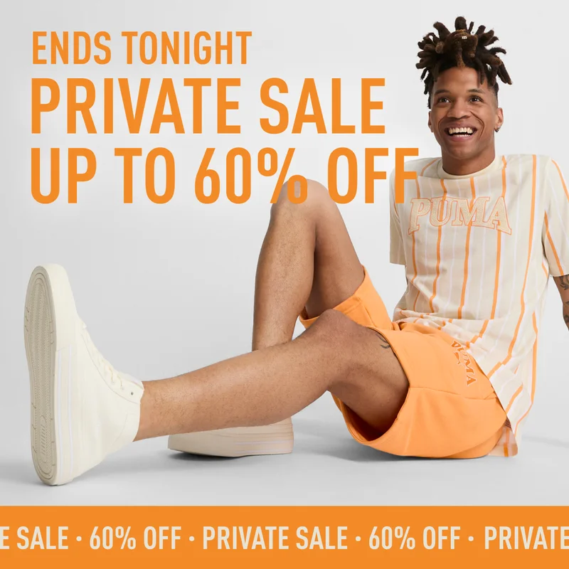 ENDS TONIGHT | PRIVATE SALE UP TO 60% OFF