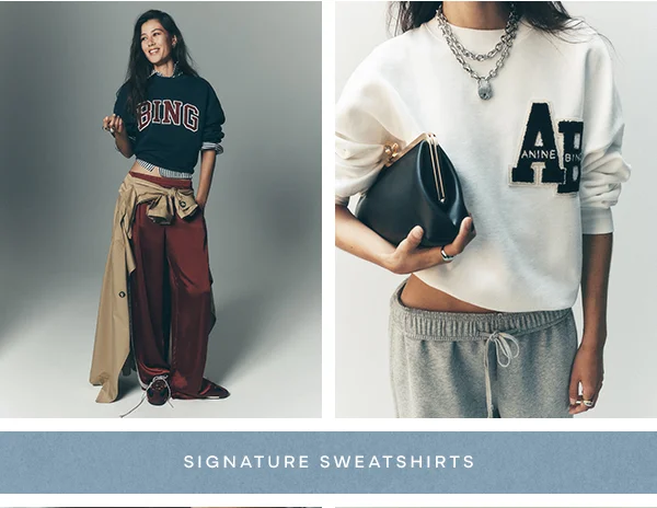 signature sweatshirts