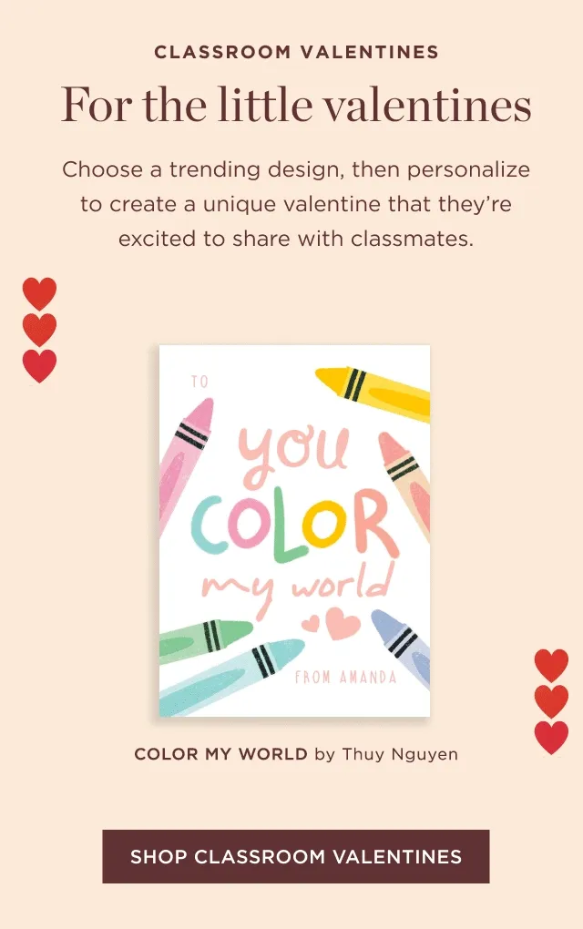 Shop Valentine's Day Photo Cards