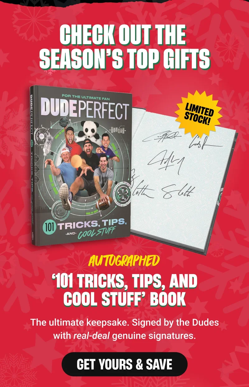 AUTOGRAPHED ‘101 Tricks, Tips, and Cool Stuff’ Book | The ultimate keepsake. Signed by the Dudes with real-deal genuine signatures. - GET YOURS & SAVE