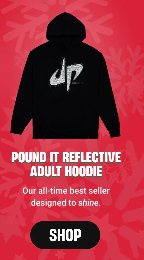 Pound It Reflective Adult Hoodie | Our all-time best seller designed to shine. - SHOP