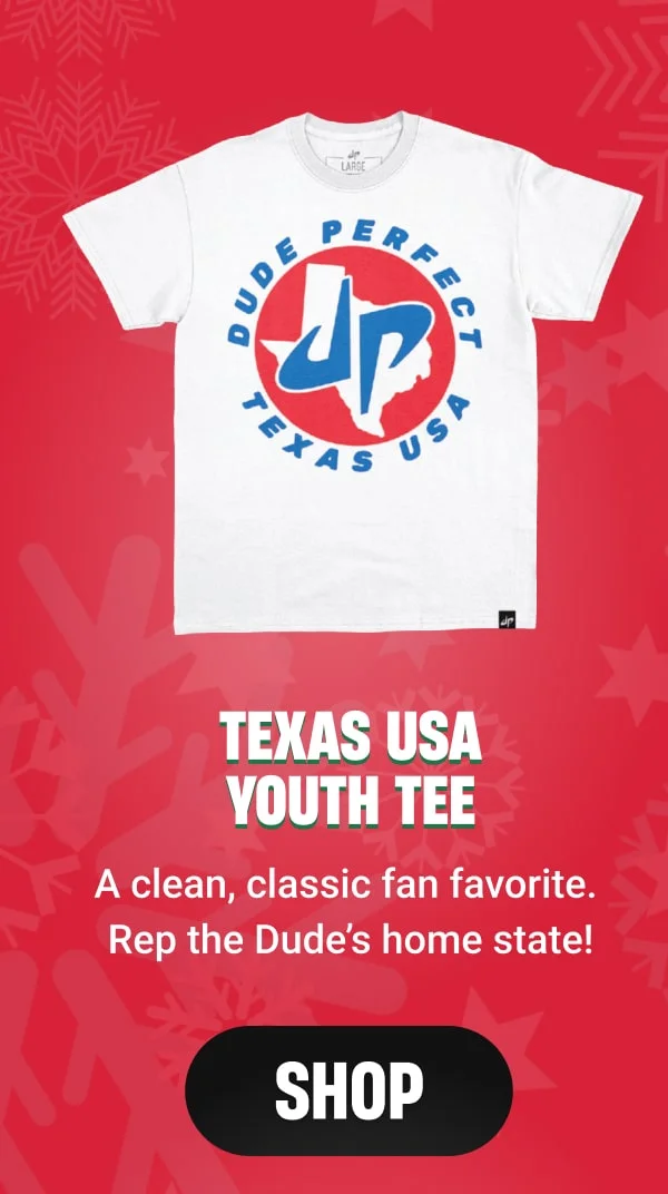 Texas USA Youth Tee - A clean, classic fan favorite.  Rep the Dude’s home state! - SHOP NOW