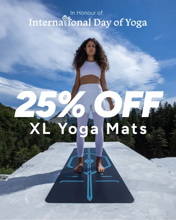 25% off all XL Yoga Mats