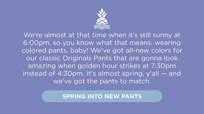 With new Original Pants