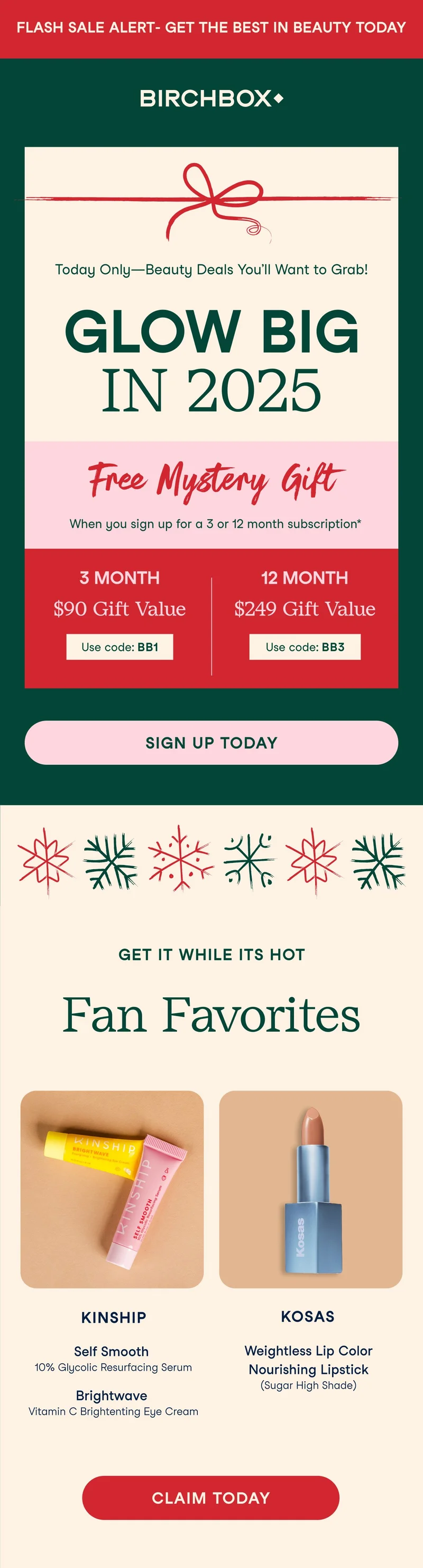 Today only - beauty deals you'll want to grab!