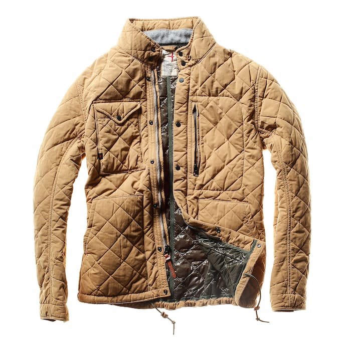 Image of Quilted Insulated Tanker Jacket