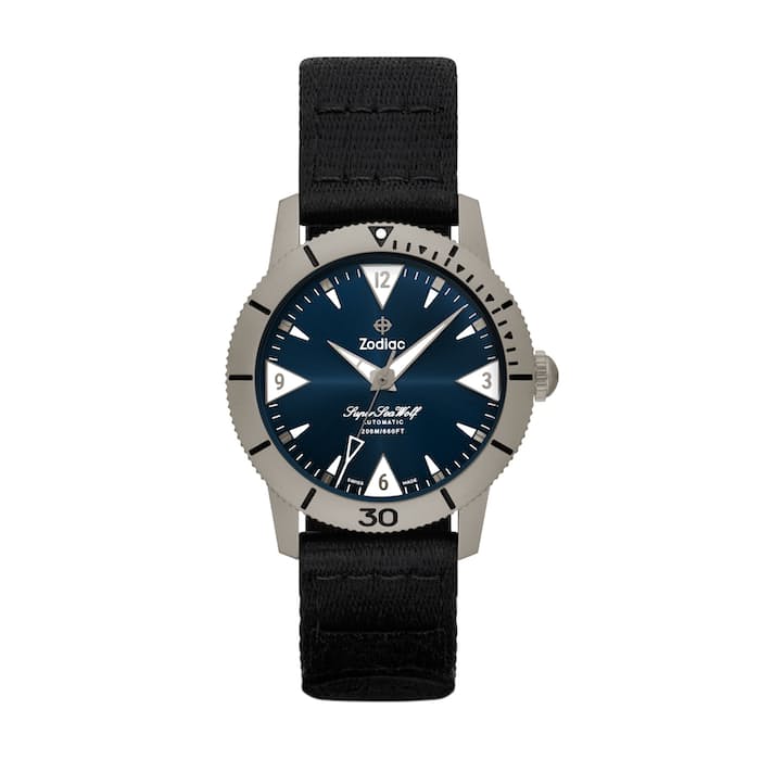 Image of Huckberry x Zodiac Titanium Super Sea Wolf Dive Watch
