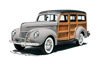 1940 Ford Woody Deluxe