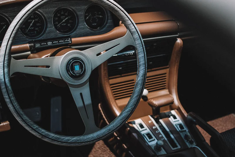 Interior Detail - 1974 Speedkore Modified BMW 3.0 CS Coupe