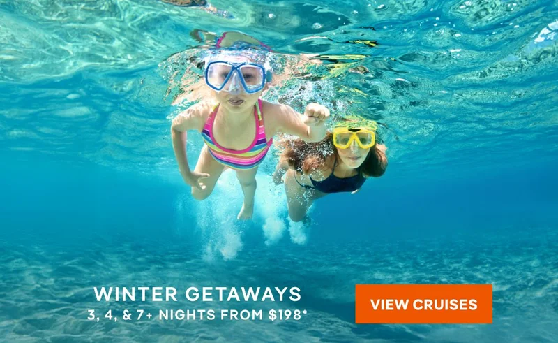 Summer Vacation (May-August) – 3, 4, & 7+ Nights – Click to View Cruises & Book Now