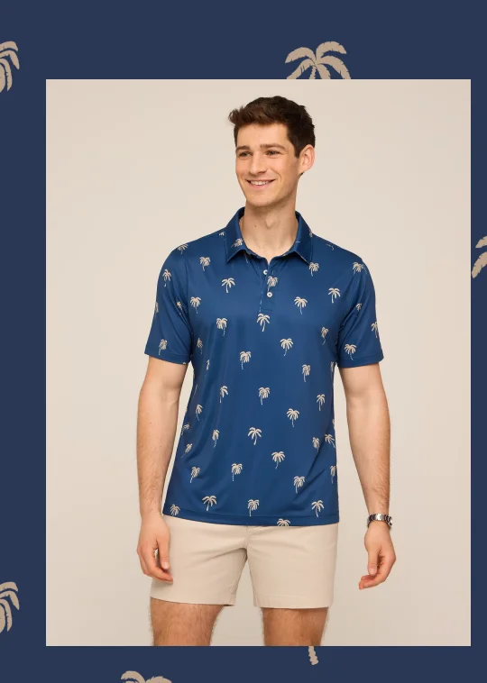 Performance Polo: The Midnight Palm