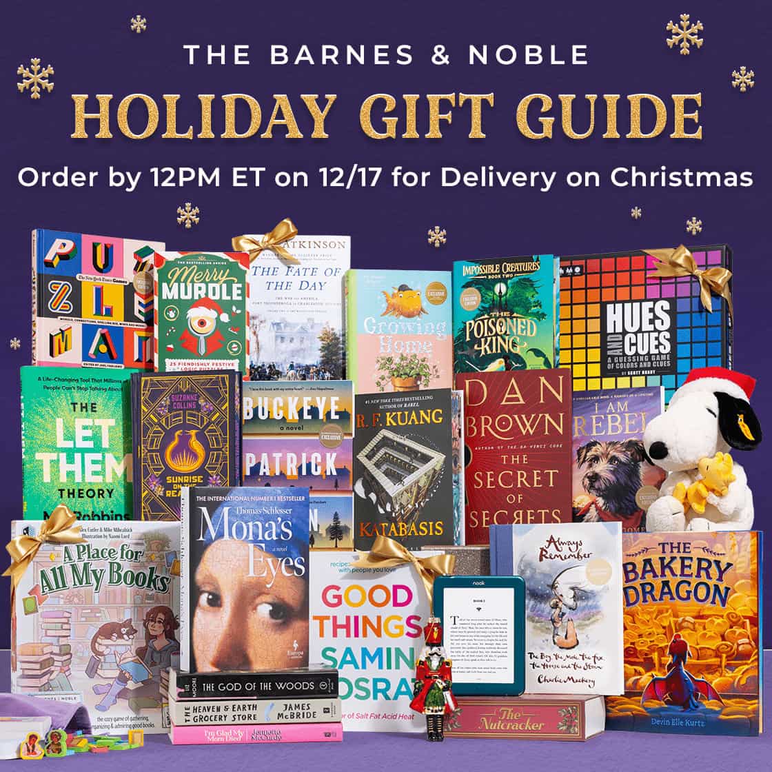 HOLIDAY GIFT GUIDE Order by 12PM ET on 12/17 for Delivery by Christmas