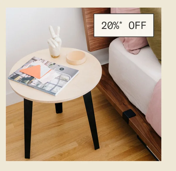 Save 20%* on The Side Table