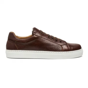 Otis Trainer in Whiskey Kudu Leather