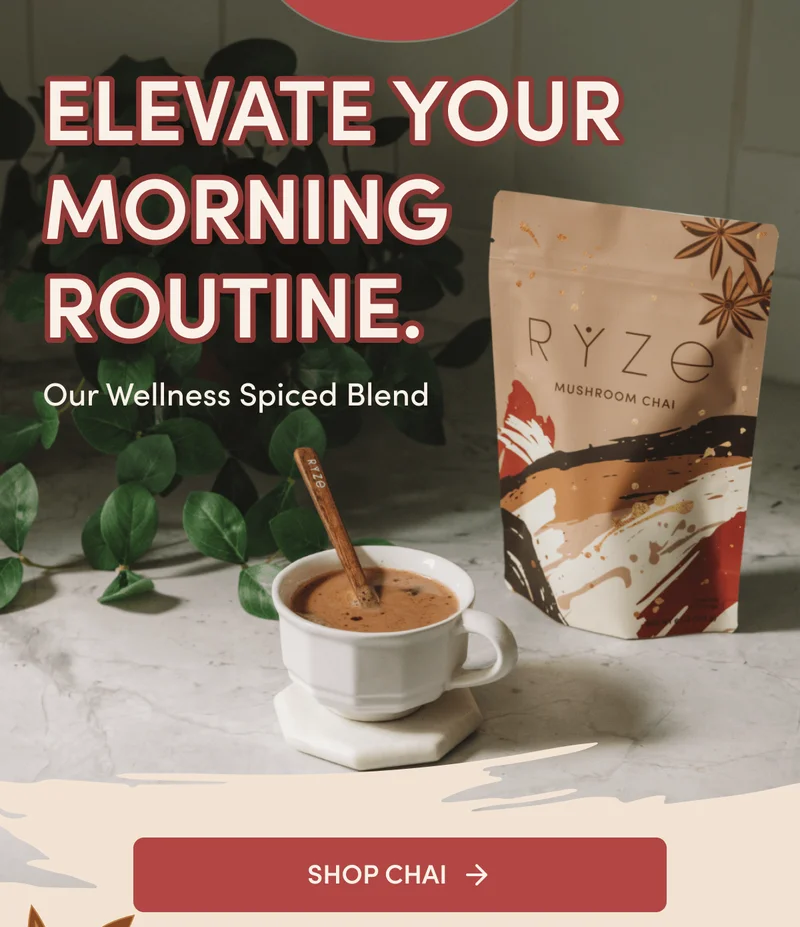 Elevate your morning routine - our wellness spiced blend | Shop Chai