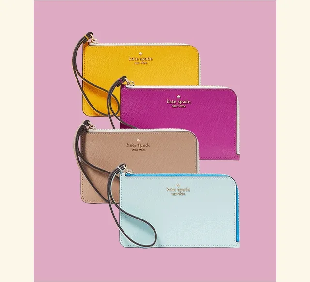 Lucy Small L-Zip Wristlet