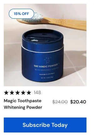 Shop Magic Toothpaste Whitening Booster Powder