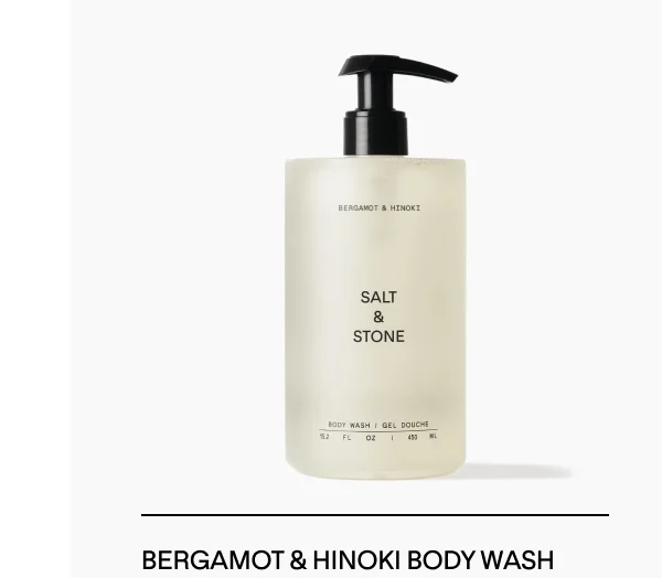 SHOP BERGAMOT & HINOKI BODY WASH