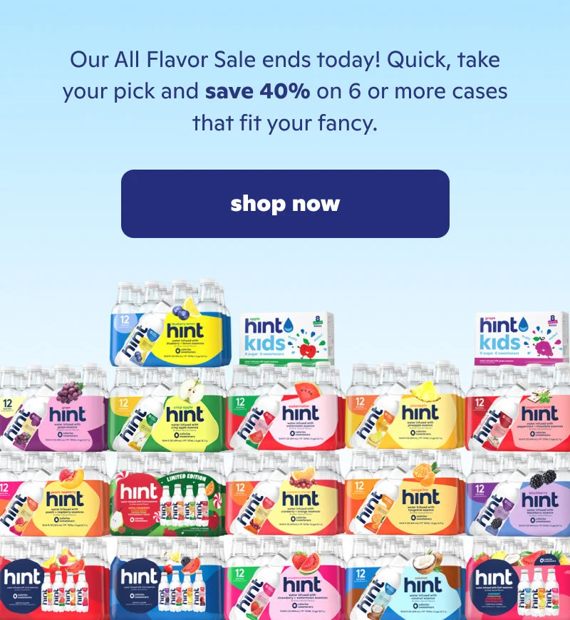 enjoy 40% off - shop now