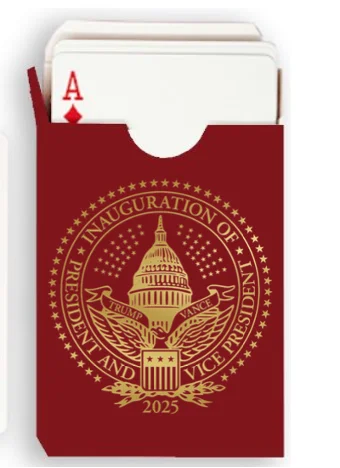 TRUMP INAUGURATION PLAYING CARDS