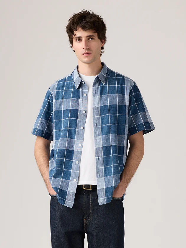 LURU BOXY CROPPED SHIRT