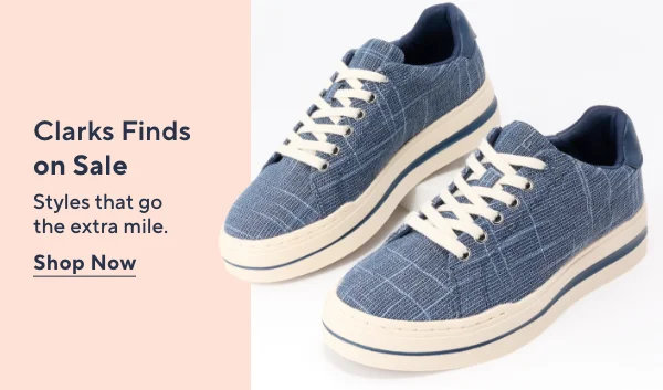 clarks finds on sale