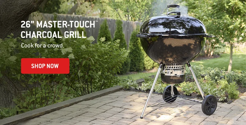 26" Master-Touch Charcoal Grill